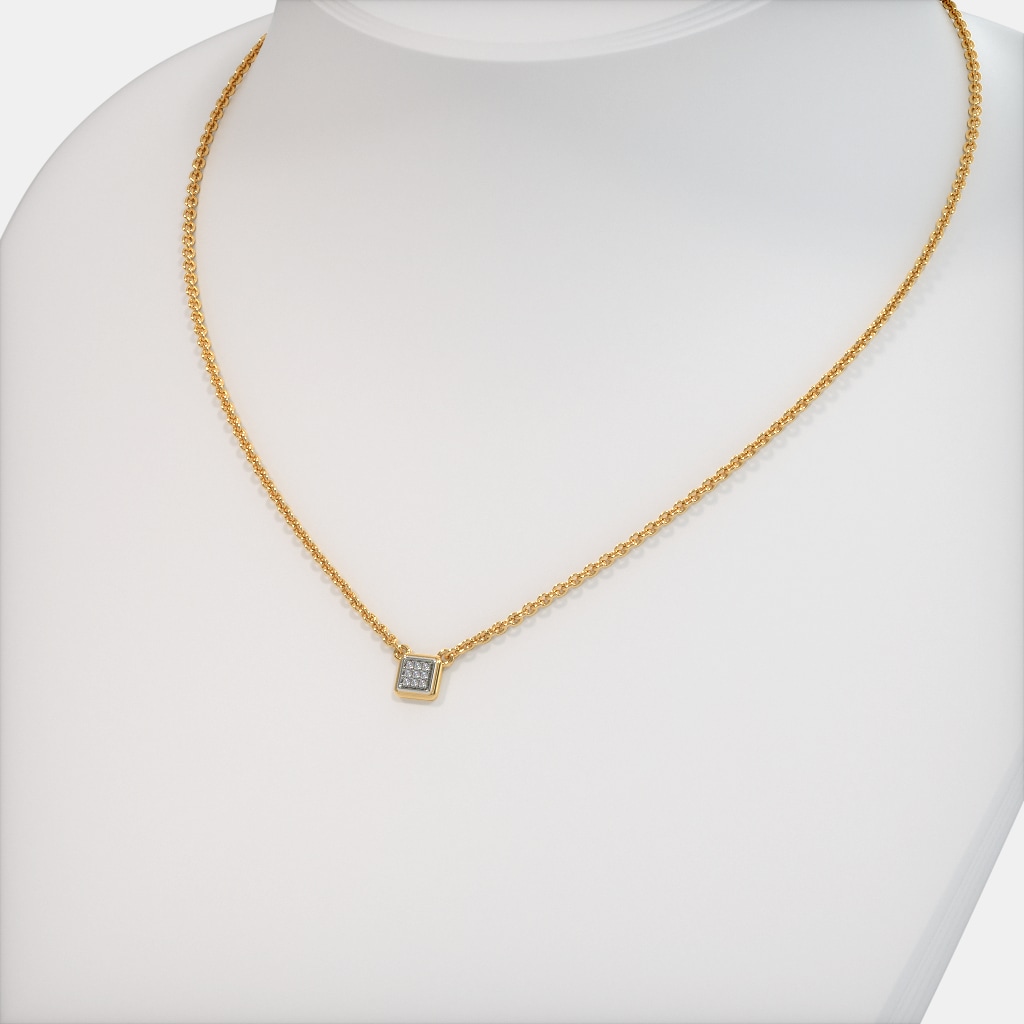 The Iola Pave Necklace