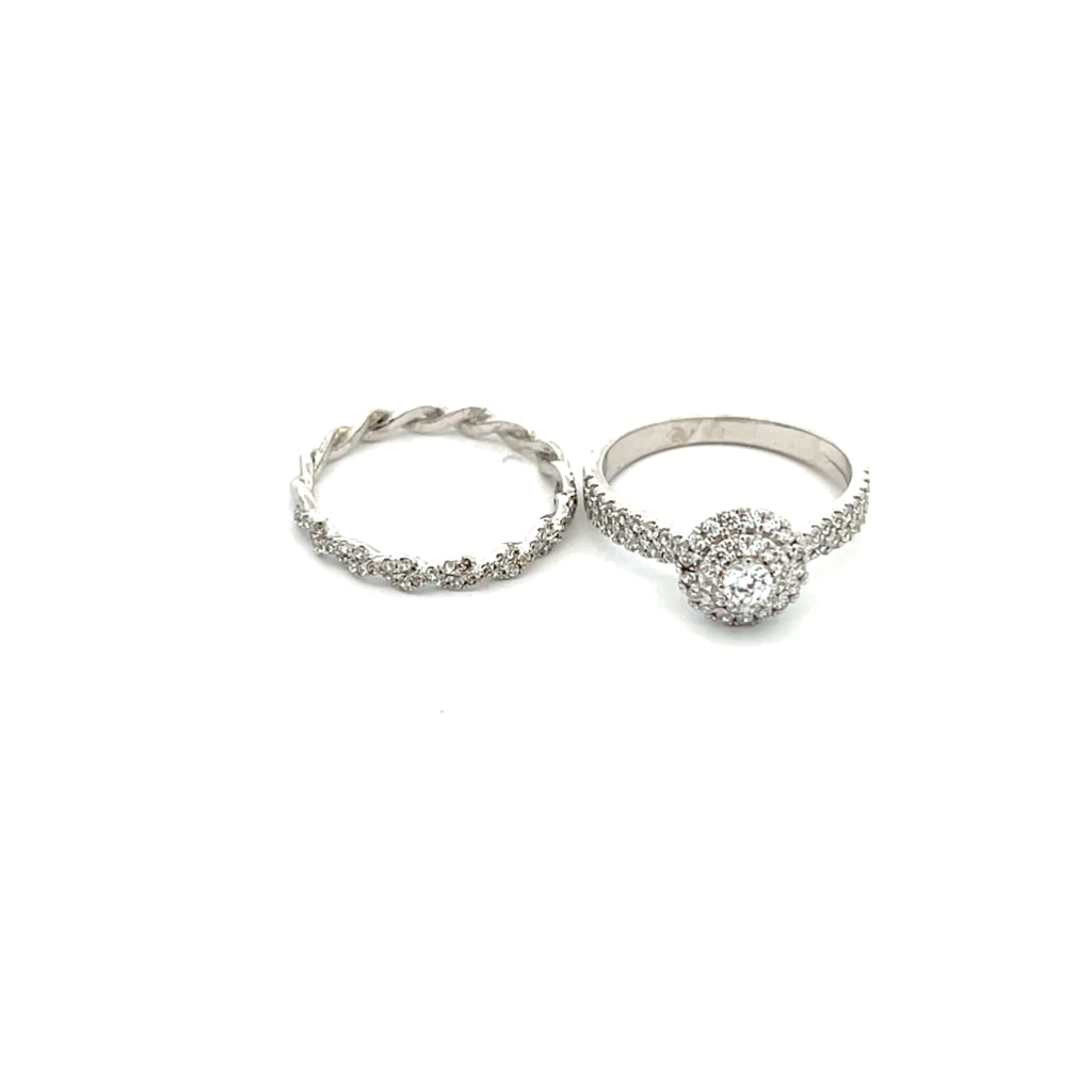 The Faelith Bridal Ring Set