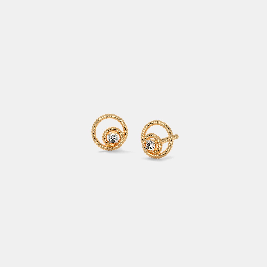 The Swirll Stud Earrings