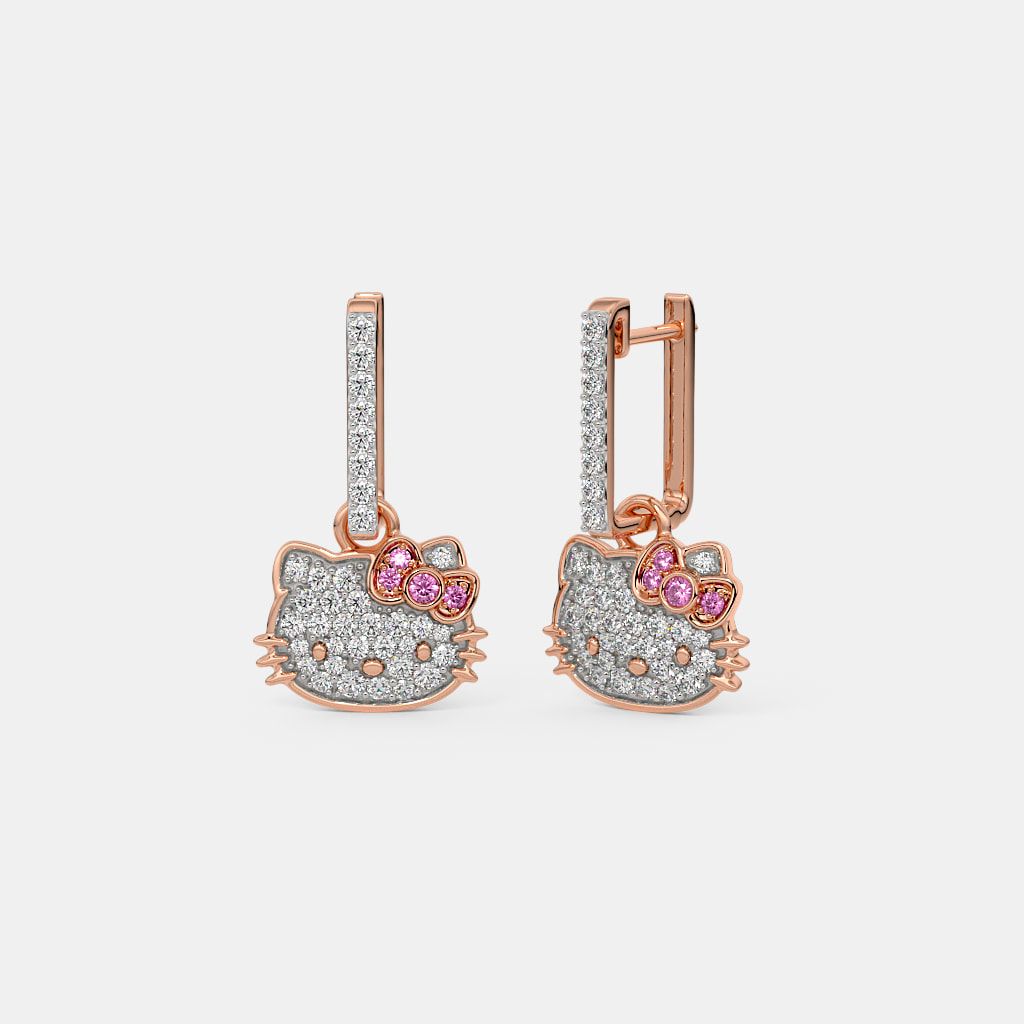 The Yangi Dangle Hoop Earrings