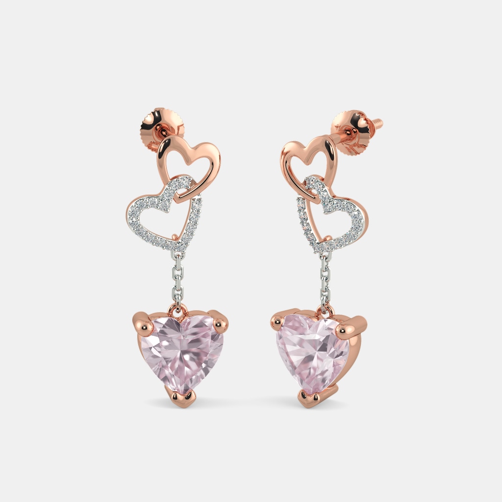 The Phoebe Heart Earrings