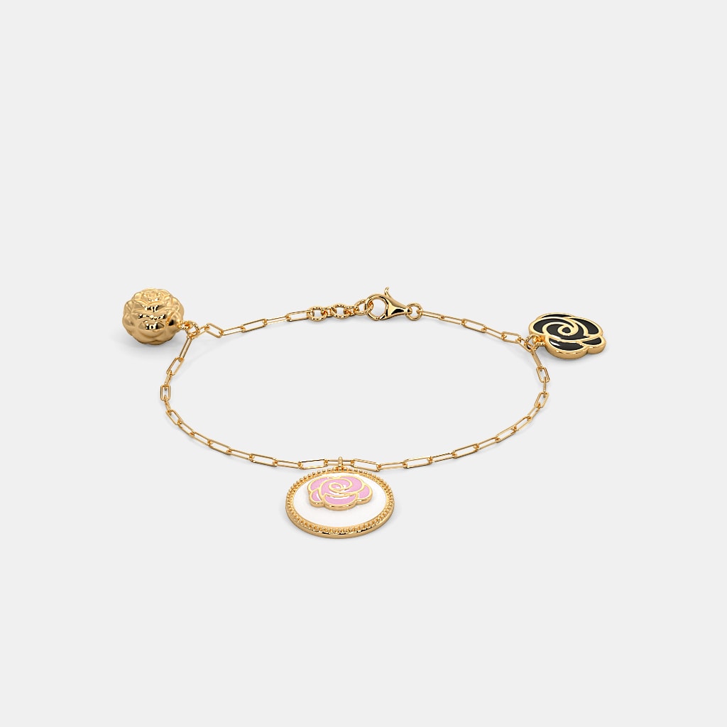 The Vintage Flora Charm Bracelet