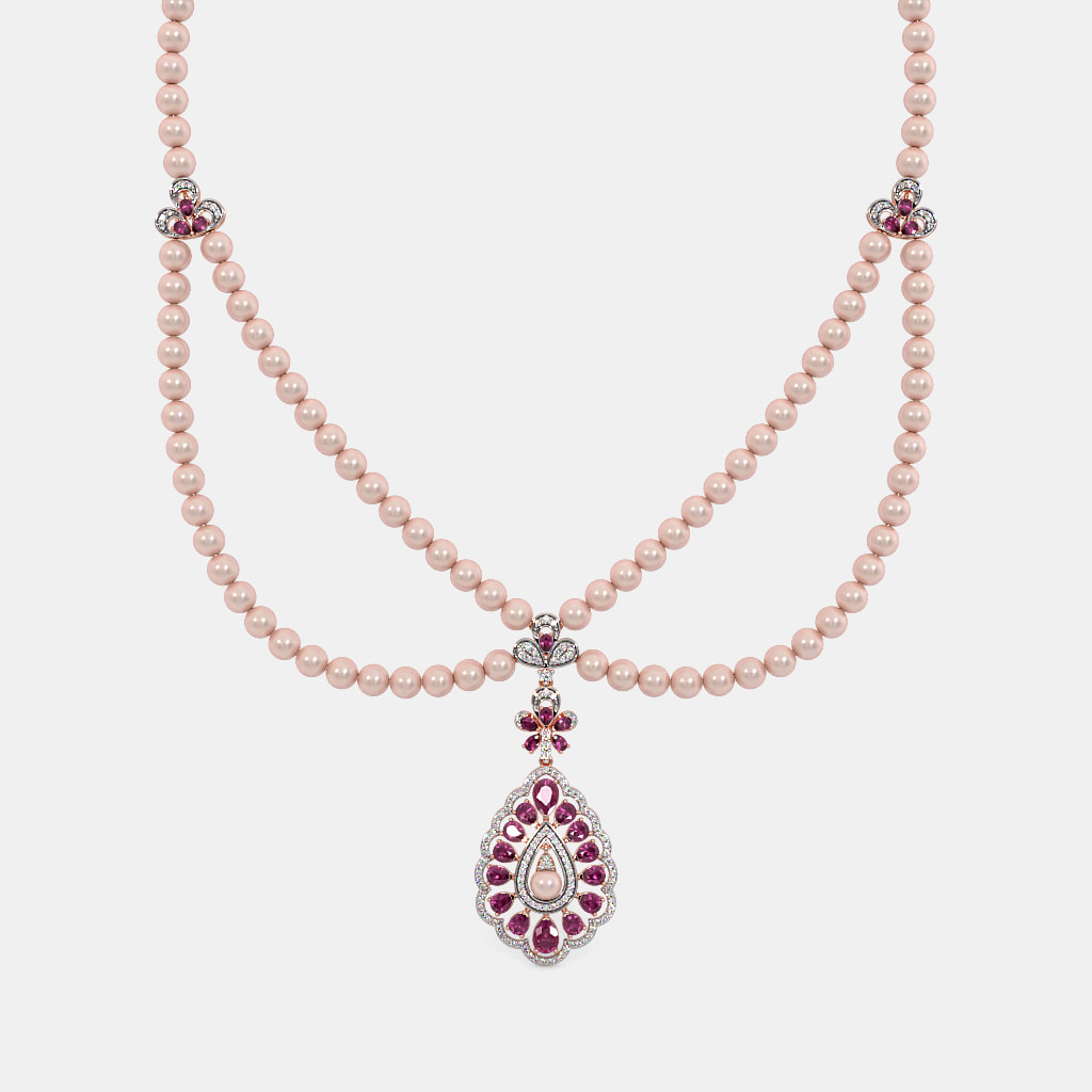 The Crimson Bloom Collar Necklace