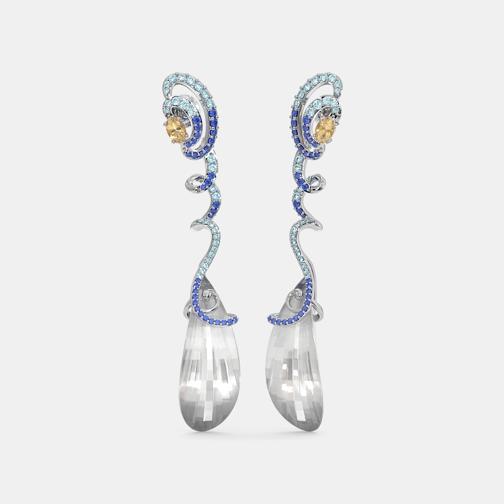 The Starry Night Dangler Earrings