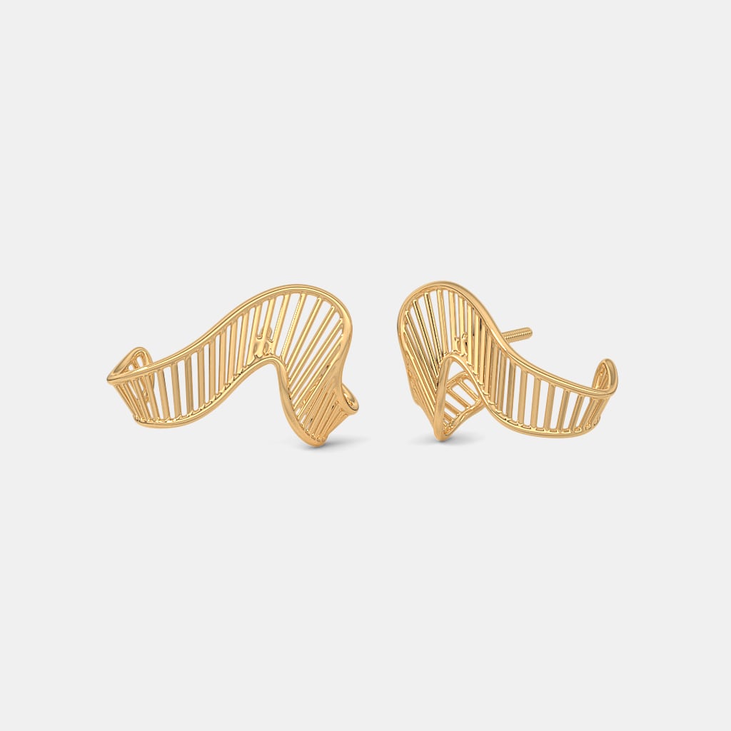 The Vassyndra Orange Peel Earrings