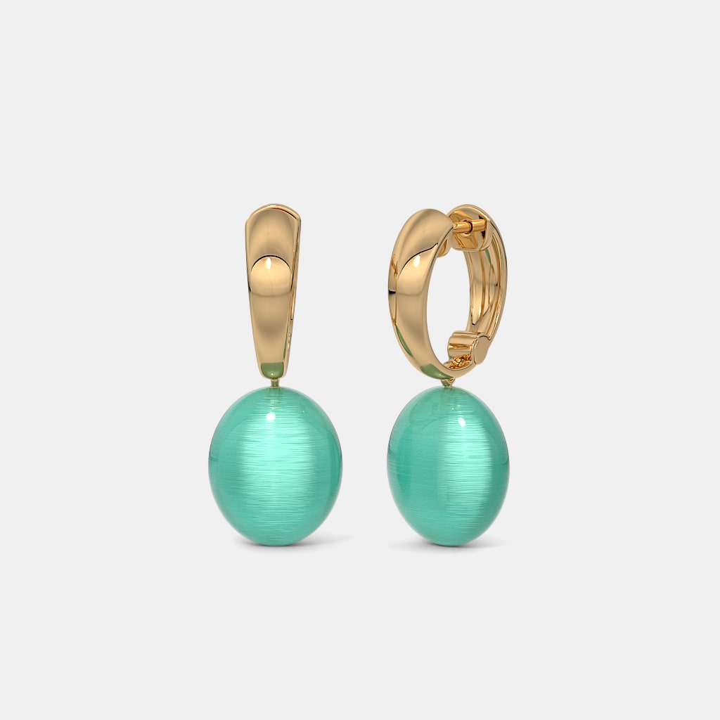 The Chryvara Dangle Hoop Earrings