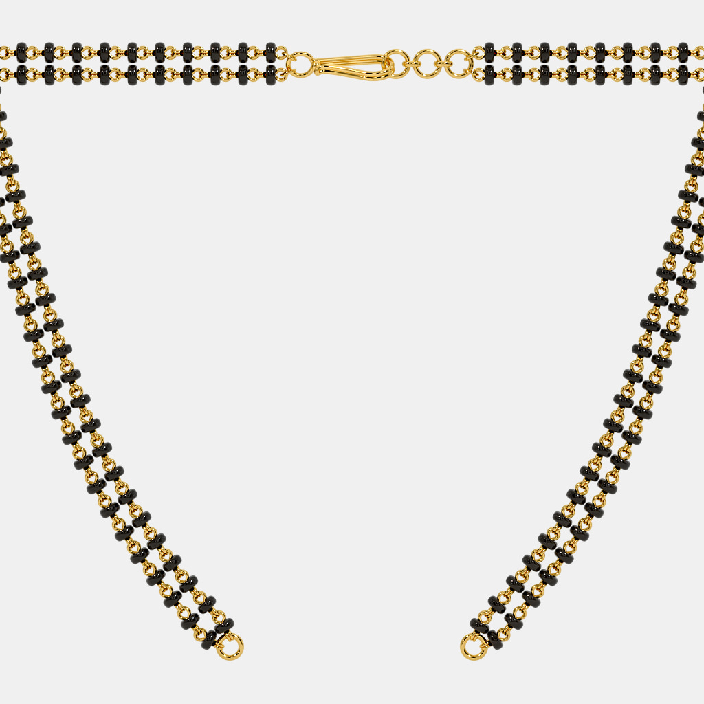 The Microbead Mangalsutra Double Line Open Chain
