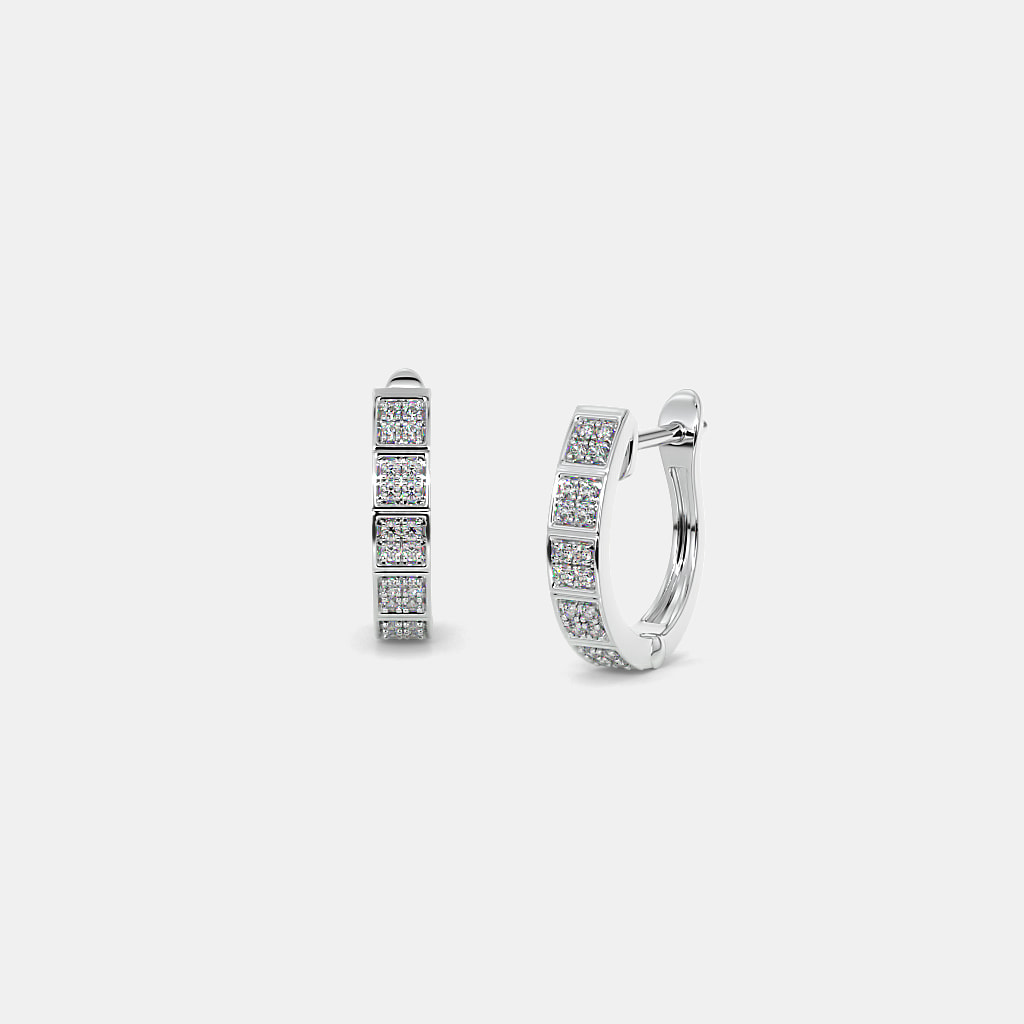 The Adaira J Hoop Earrings