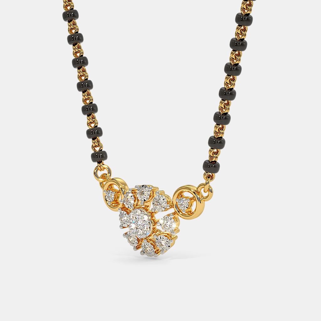 The Kivar Mangalsutra Pendant BlueStone