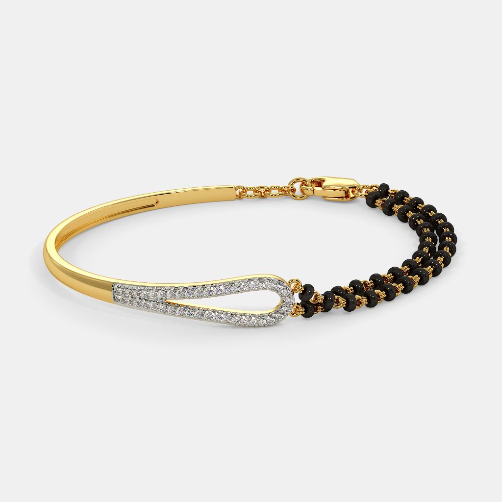 The Dayamayee Mangalsutra Bracelet BlueStone