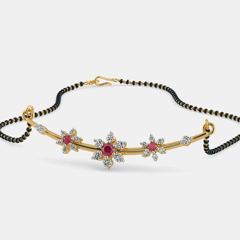 Ruby mangalsutra shop