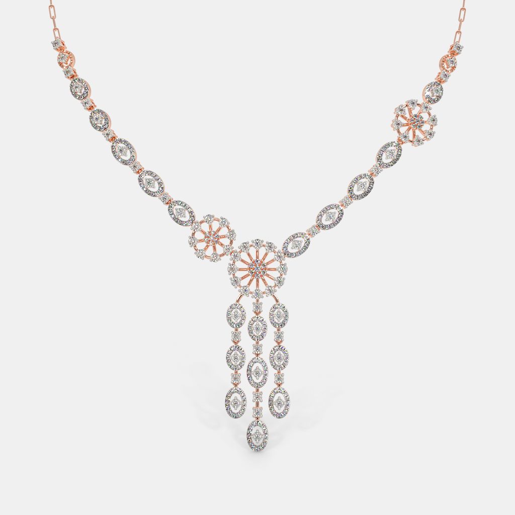Diamond necklace bluestone sales