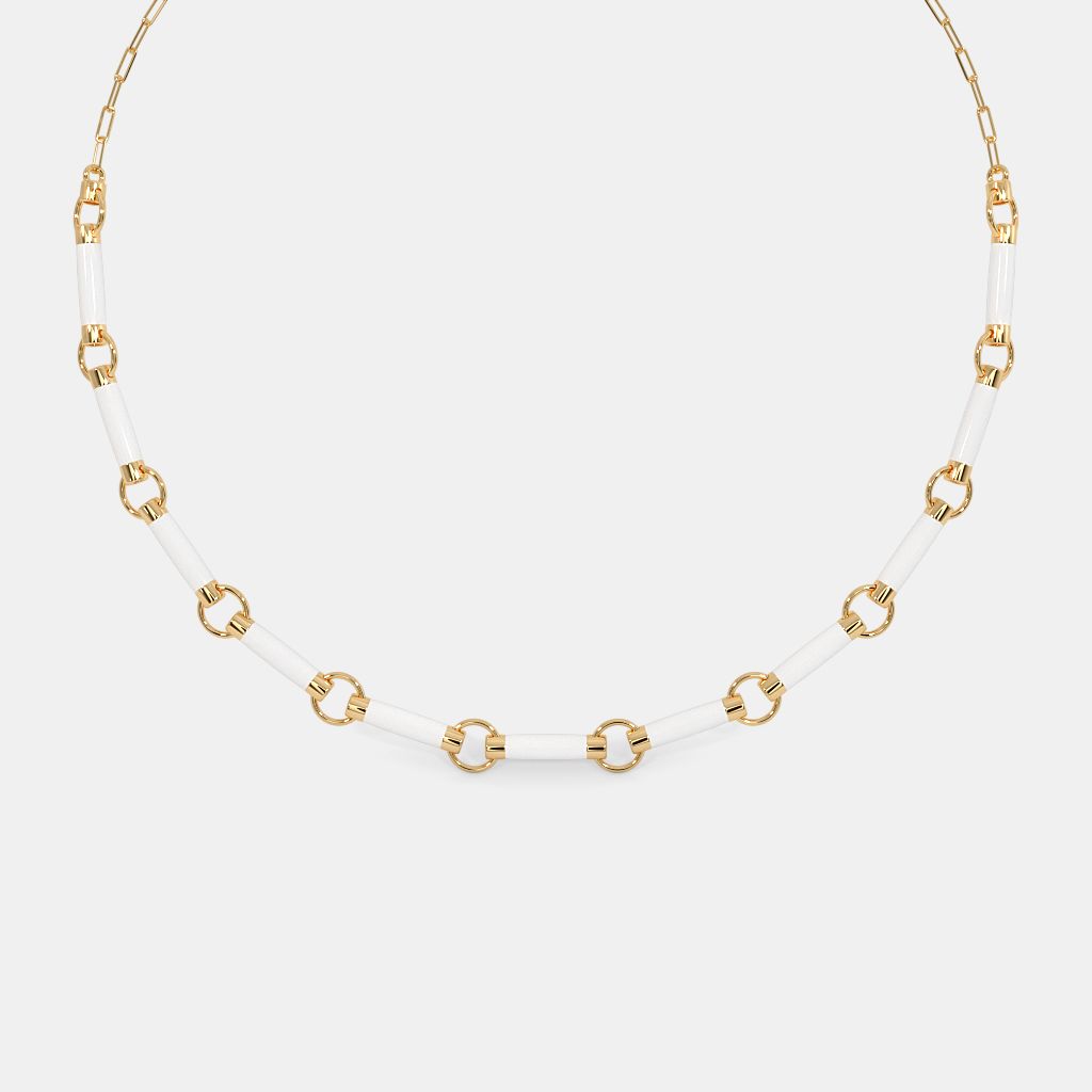 White gold and shop yellow gold mixed chains