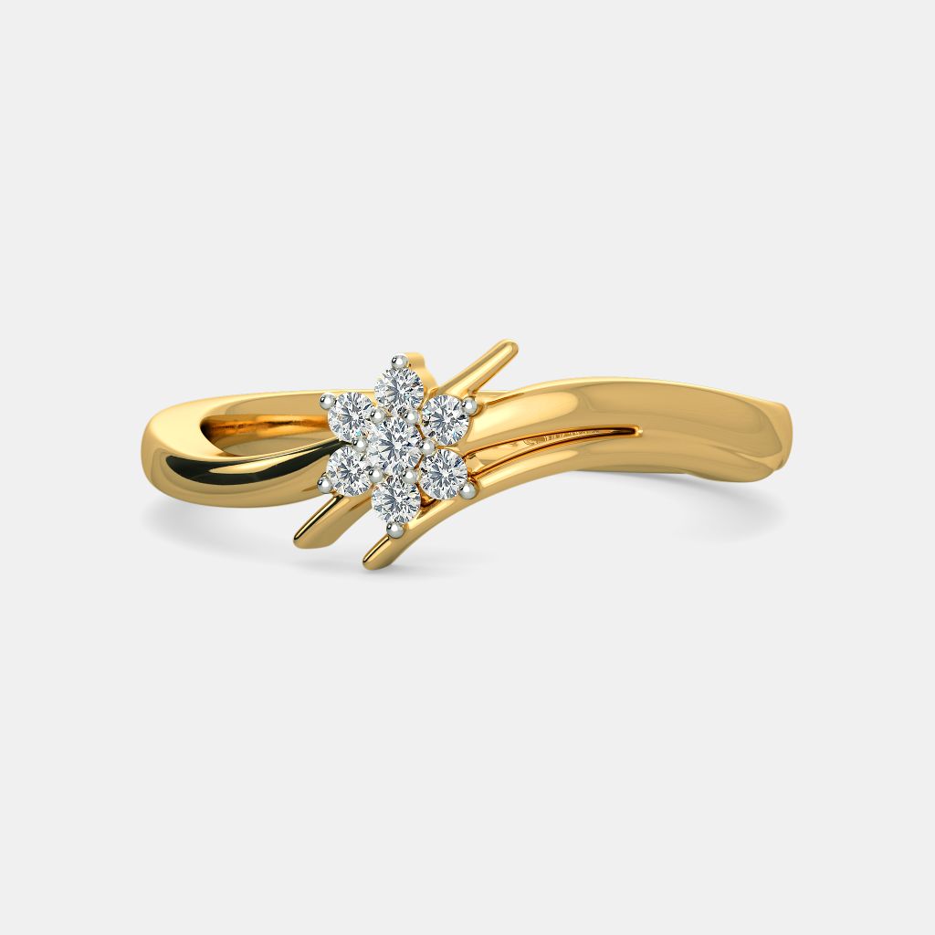 Design Gold Tanishq Light Weight Rings Kalyan Jewellers Tanishq