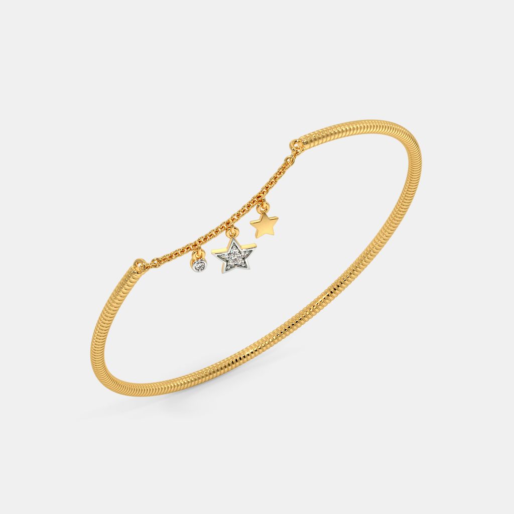 Buy Twisty Leaf Gold Bracelet | GRT Jewellers