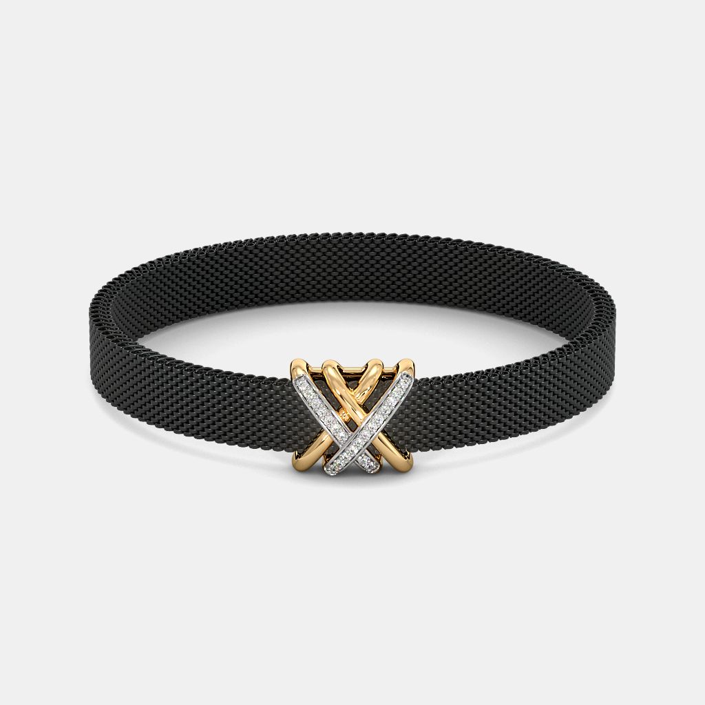 Louis Vuitton White Leather Gold Logo Bracelet