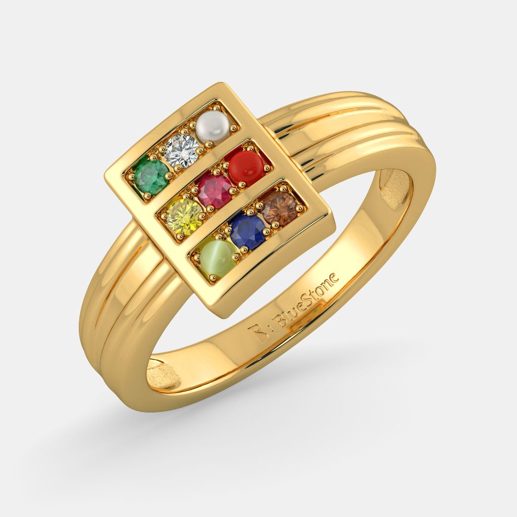 The Tri Netra Ring BlueStone