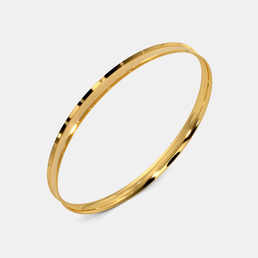 Gold sale bangles bluestone