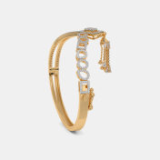 The Gilded Whishpers Oval Bangle - thumb 4