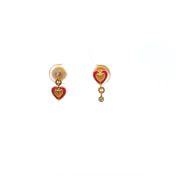 The Barbie Core Heart Mismatch Earrings - thumb 5