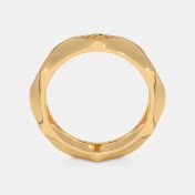 The Angled Band Ring For Him - thumb 5