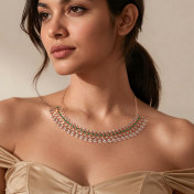 The Carlina Collar Necklace - thumb 2