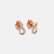 The Zuly Multi Pierced Stud Earrings - thumb 4