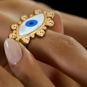 The Aegis Evil Eye Ring - thumb 6