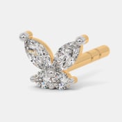 The Tavi Butterfly Kids Stud Earrings - thumb 2