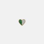 The Aurro Heart Stud Earrings - thumb 5