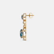 The Pluma Drop Earrings - thumb 5
