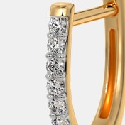 The Handan Huggie Earrings - thumb 5