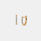 The Handan Huggie Earrings - thumb 1