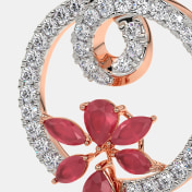The Firelight Stud Earrings - thumb 3