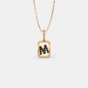 The Lettera M Initial Pendant - thumb 4