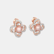 The Pearlique Stud Earrings - thumb 6