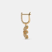 The Danzyia Dangle Hoop Earrings - thumb 7