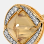 The Citrine Stud Earrings - thumb 5