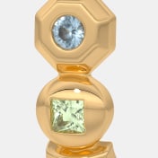 The Amusant J Hoop Earrings - thumb 3