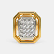 The Ichiro Pave Stud Earrings - thumb 4