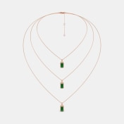 The Mahogany Layered Necklace - thumb 3