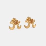 The Pretzel Heart Stud Earrings - thumb 6