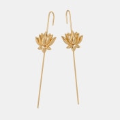 The Cresca Ear Pin Earrings - thumb 4