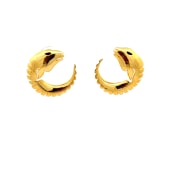 The Oreamnos Orange Peel Earrings - thumb 2