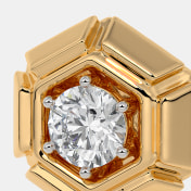 The Leemo Solitaire Stud Earrings - thumb 3