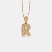 The Plump R Initial Pendant - thumb 4