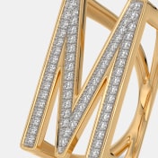 The Menaye M Initial Ring - thumb 3