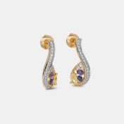 The Zaafa J Hoop Earrings - thumb 4