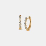 The Sweya Huggie Earrings - thumb 1