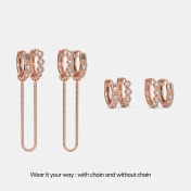 The Cirvia Multipierced Hoop Earrings - thumb 4